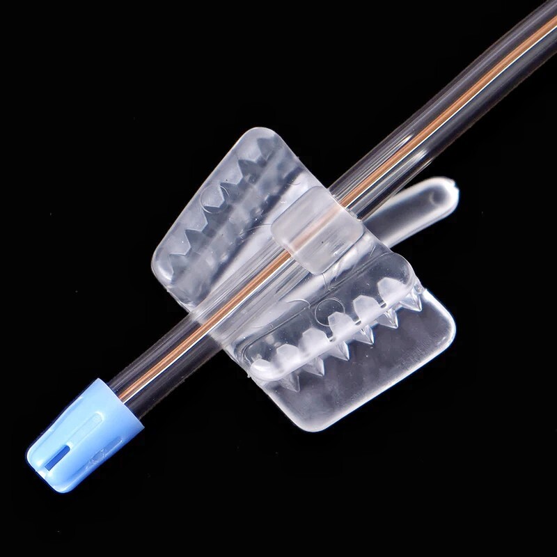 Dental Silicone Bite Block With Saliva Ejector Hole Mouth Opener Cheek Retractor