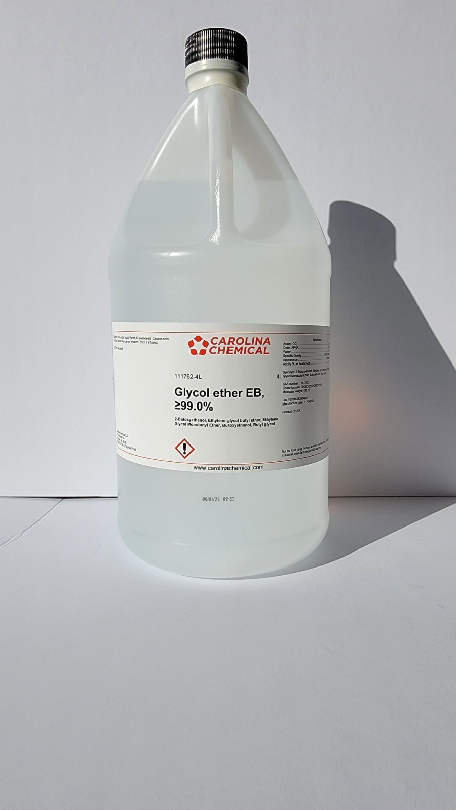Glycol Ether EB – Butyl Cellosolve – 2-Butoxyethanol 4 Liters – 1 Gallon