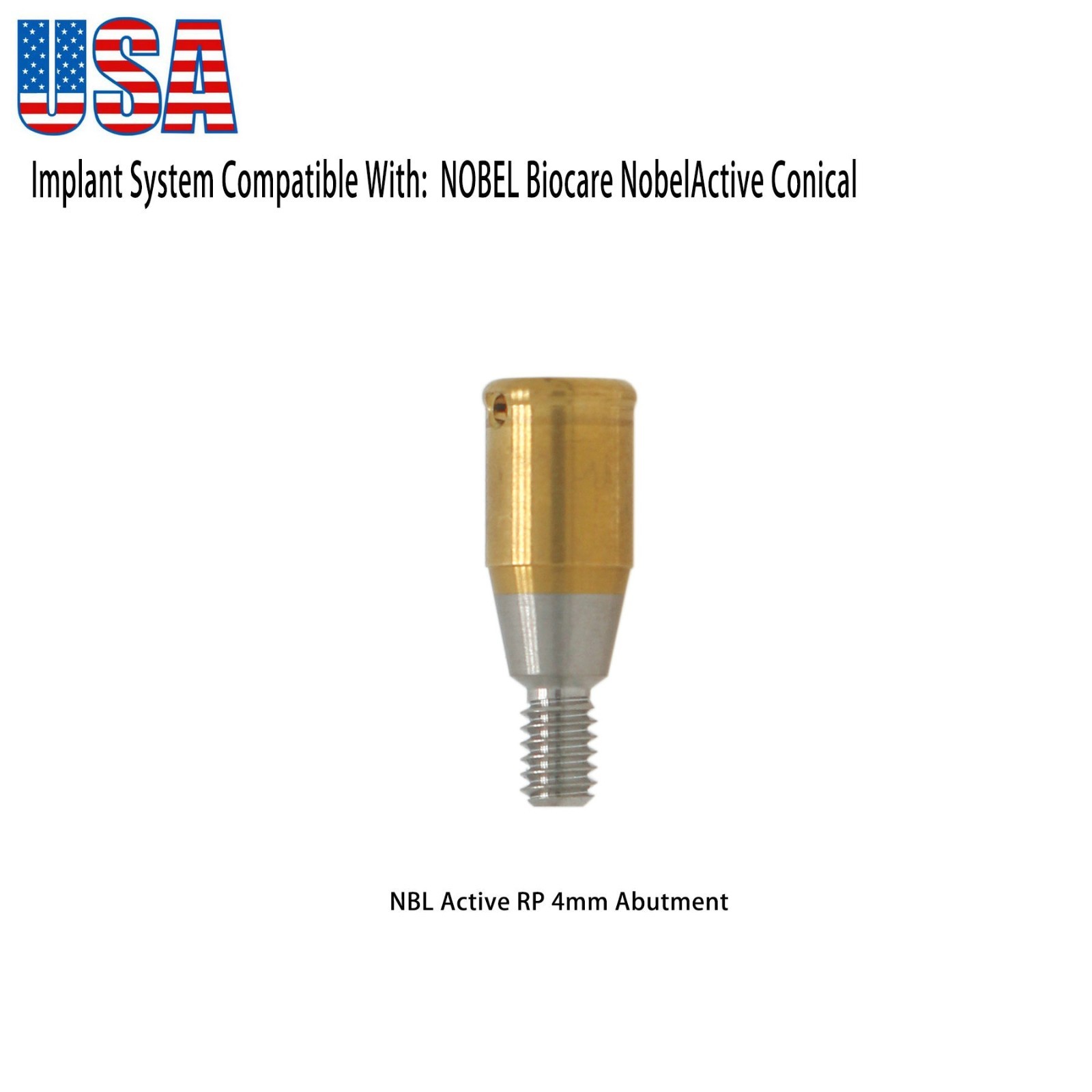 Dental Locator Abutments Anchor fit Nobel Active Conical Connection NP RP 1–5mm
