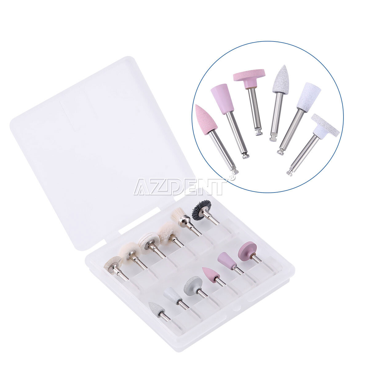 AZ Dental Composite Polishing Kit RA Finishing&Polishing For Low Speed Handpiece