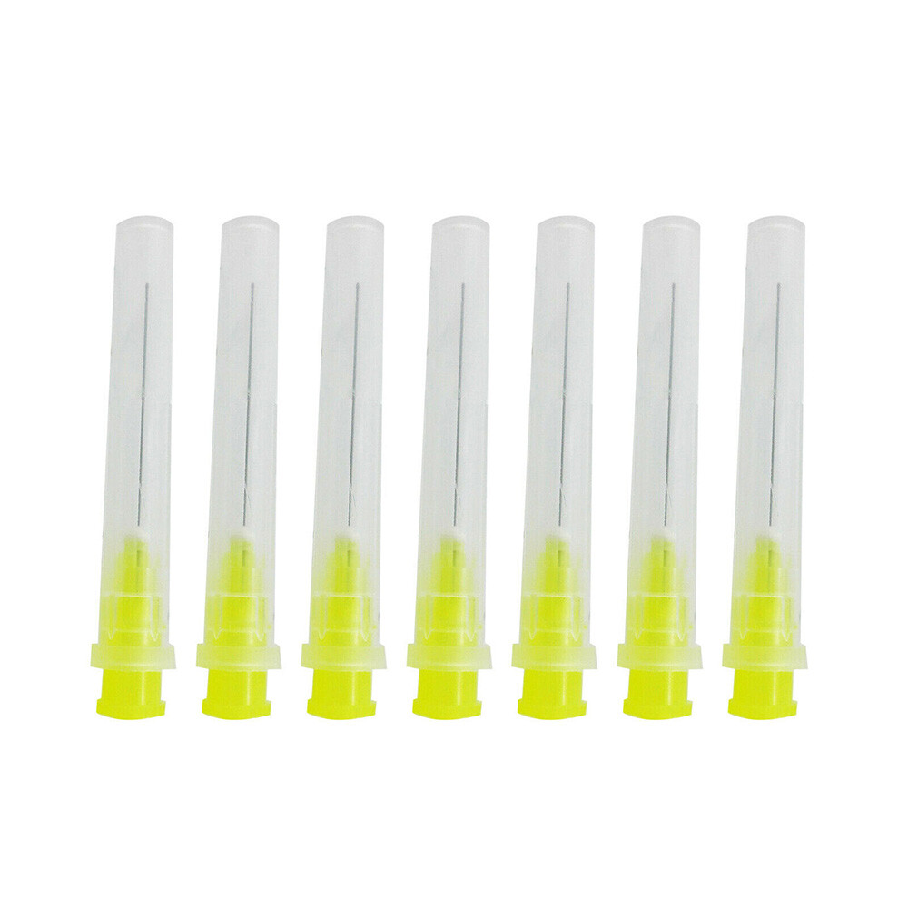 100X Dental Endo Irrigation Needle Tip 30GA End-Closed Side Hole Syringes US##