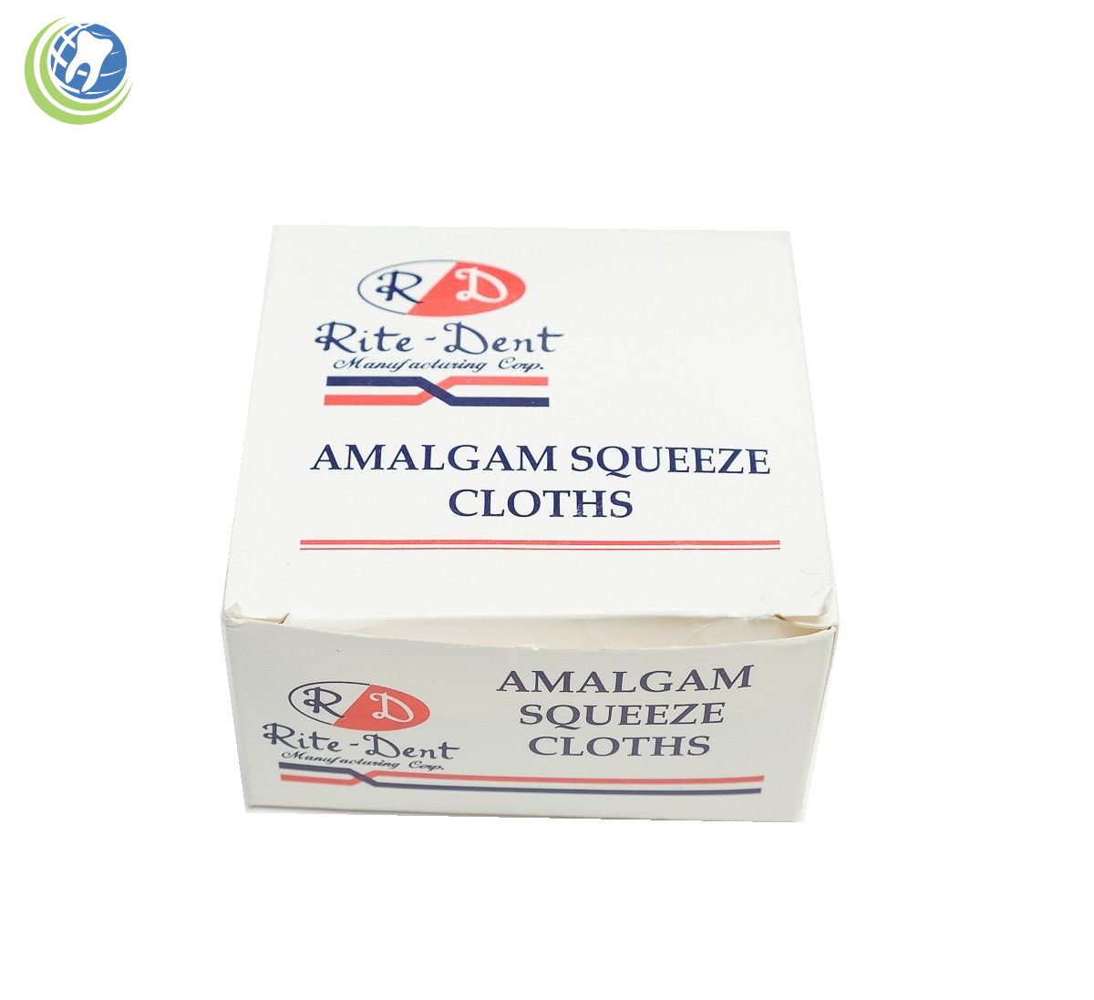 DENTIST DENTAL AMALGAM SQUEEZE CLOTH 3″ DIAMETER 100% WHITE COTTON 100/BOX