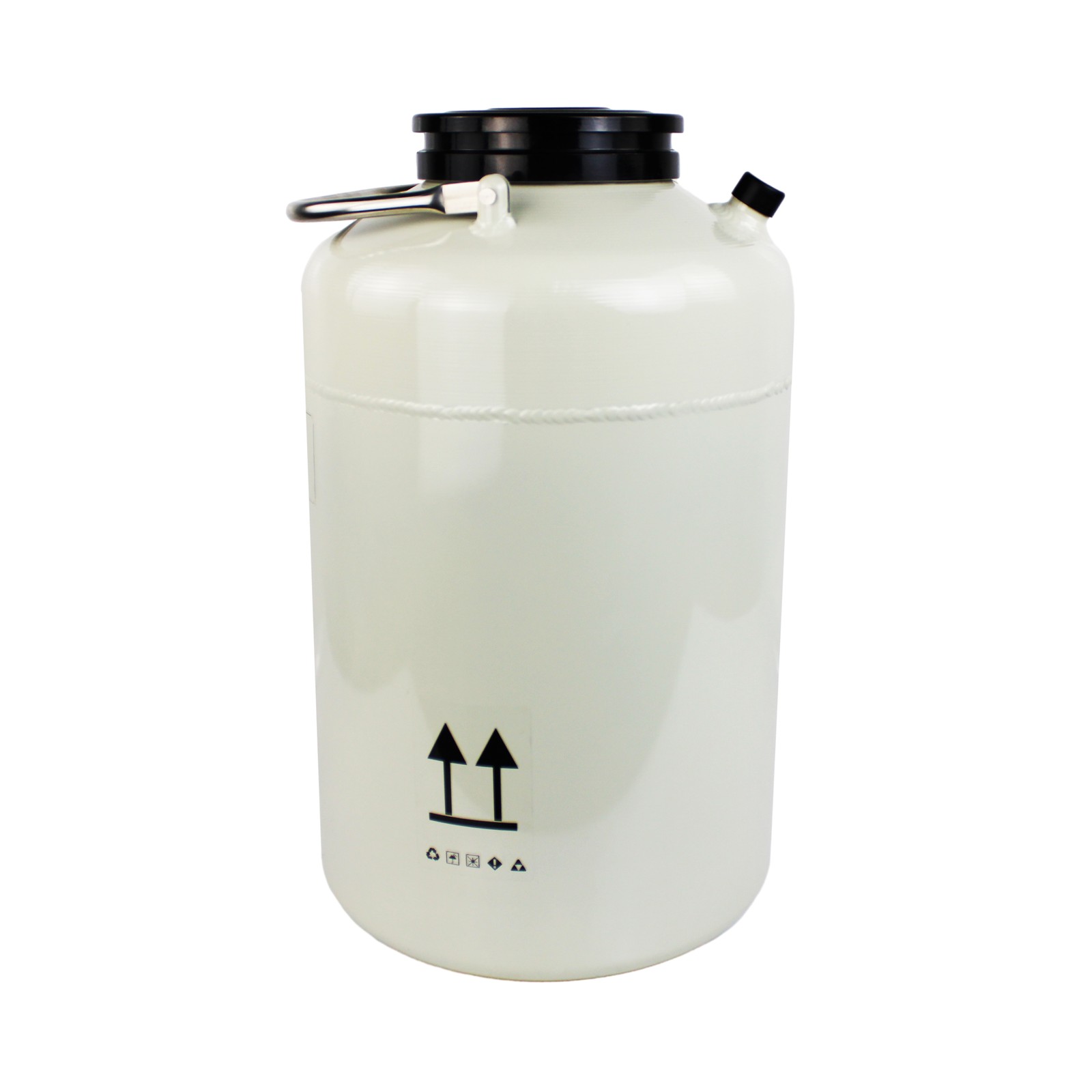 HFS(R)10L 125mm Wide Mouth Liquid Nitrogen LN2 Cryogenic Container Tank
