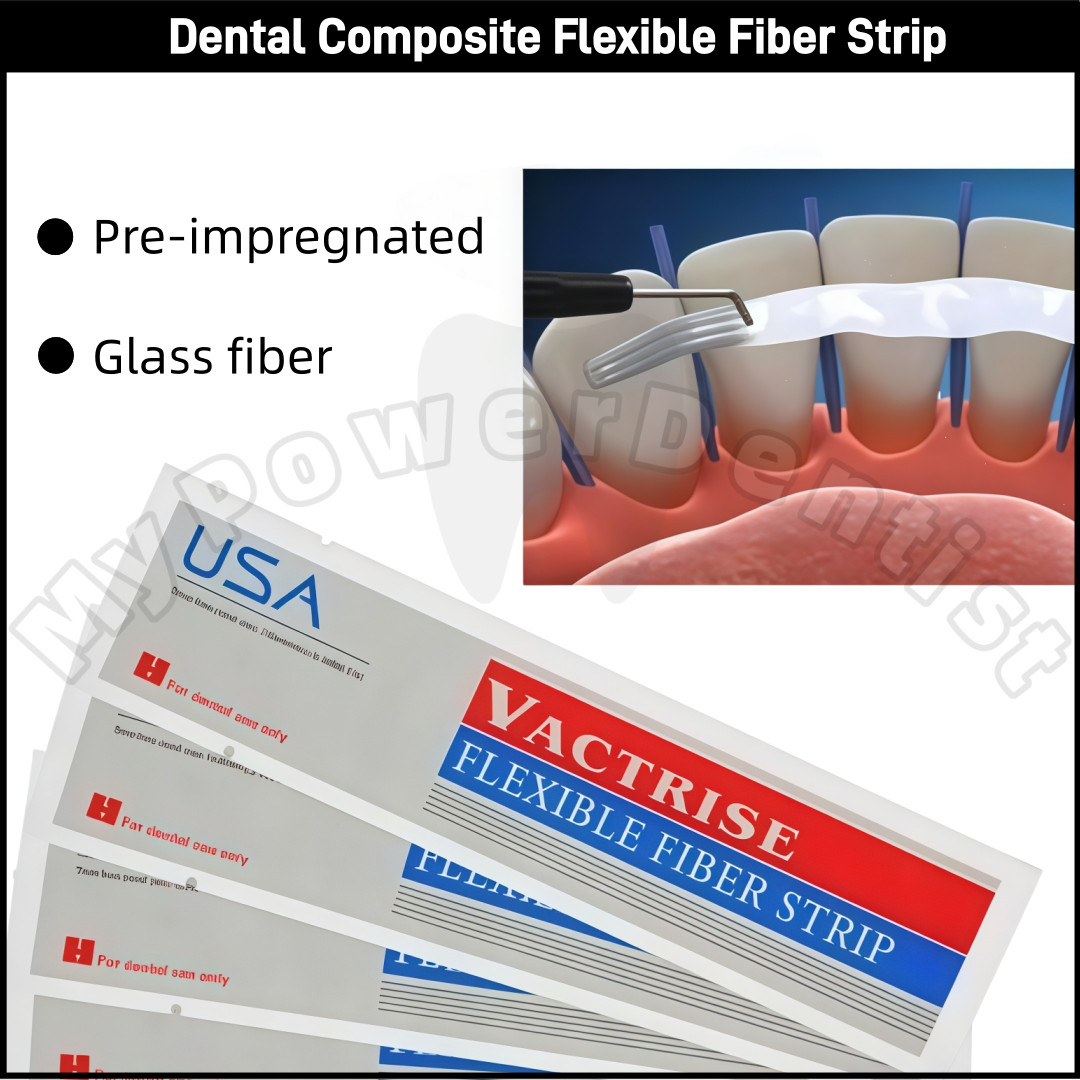 Dental Composite Flexible Fiber Strip Ribbond Ribbon Glass Fiber Bonding Strip