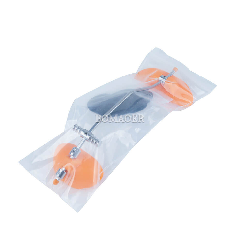 1 Kit Dental Orthodontic Forward Pull Facemask Center Shaft Type Orange Color