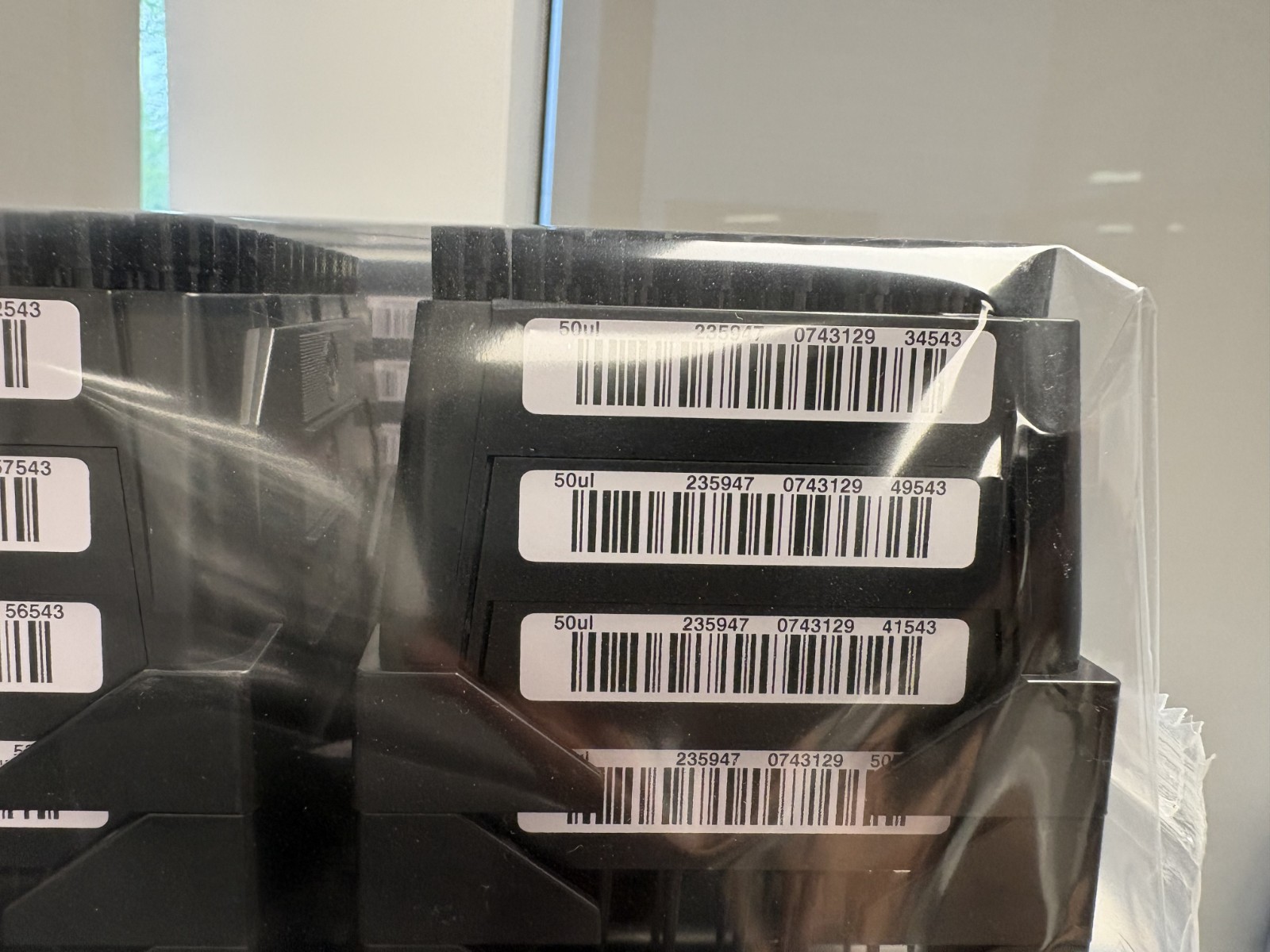 Pk of 20 racks Hamilton CO-RE Tips 480 Tips (50 ul) Without Filters 235947