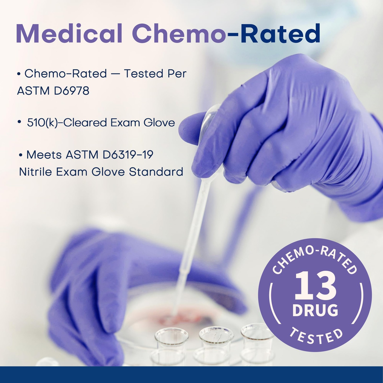 Nitrile Exam Gloves, 3.5 Mil Powder-Free Food Safe Cooking Cleaning Lab Dispo…