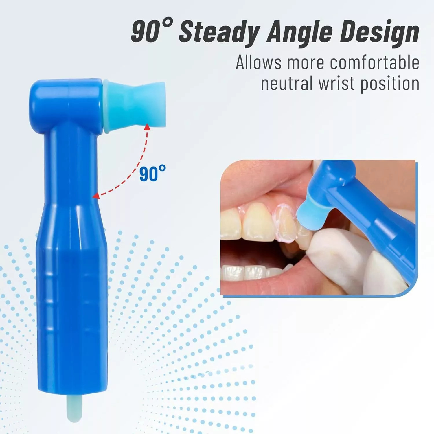 FIRM 500 pcs Dental Disposable Prophy Angles Top Quality Money back guarantee!