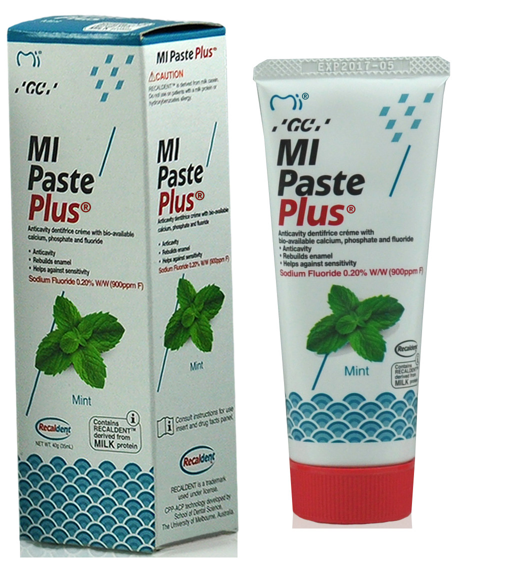 MI Paste Plus® Topical Tooth Créme with Calcium, Phosphate & Fluoride 40g by GC