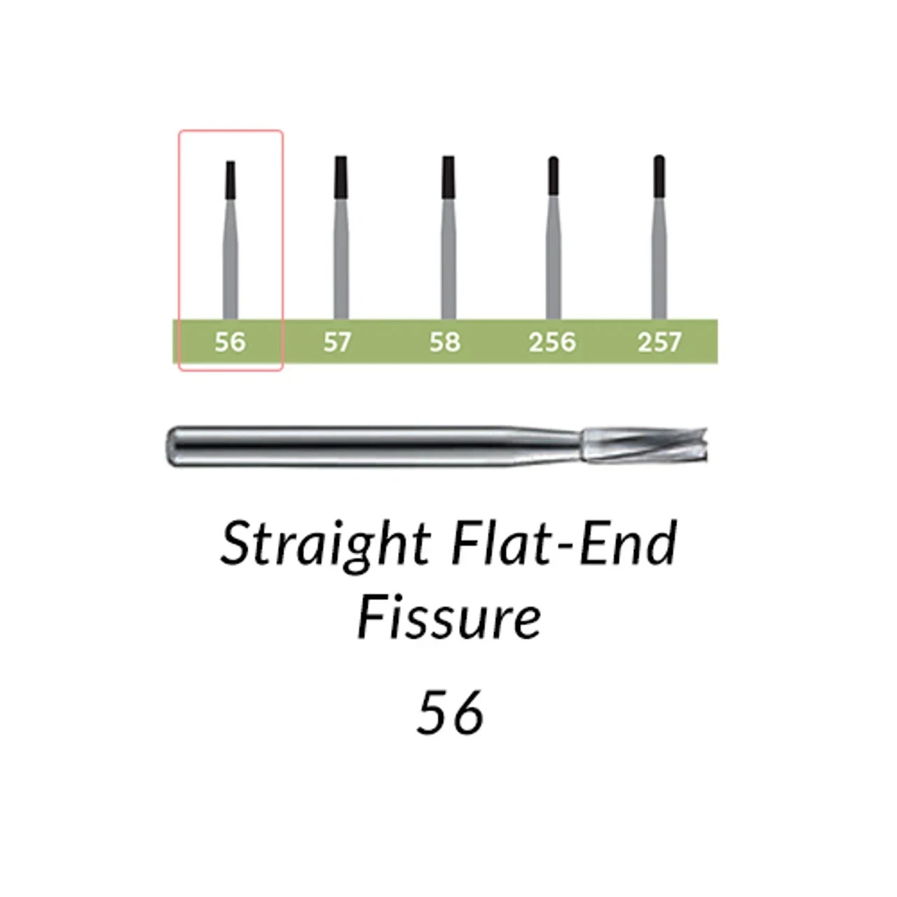 Carbide Bur FG 56, 57, 699, 700, 701 Friction Grip Beavers Dental 10/pk