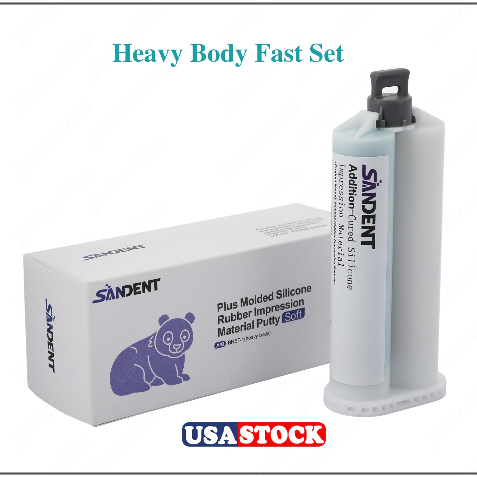 Dental VPS Impression Material Light/Heavy Body – Fast/Regular Set PVS