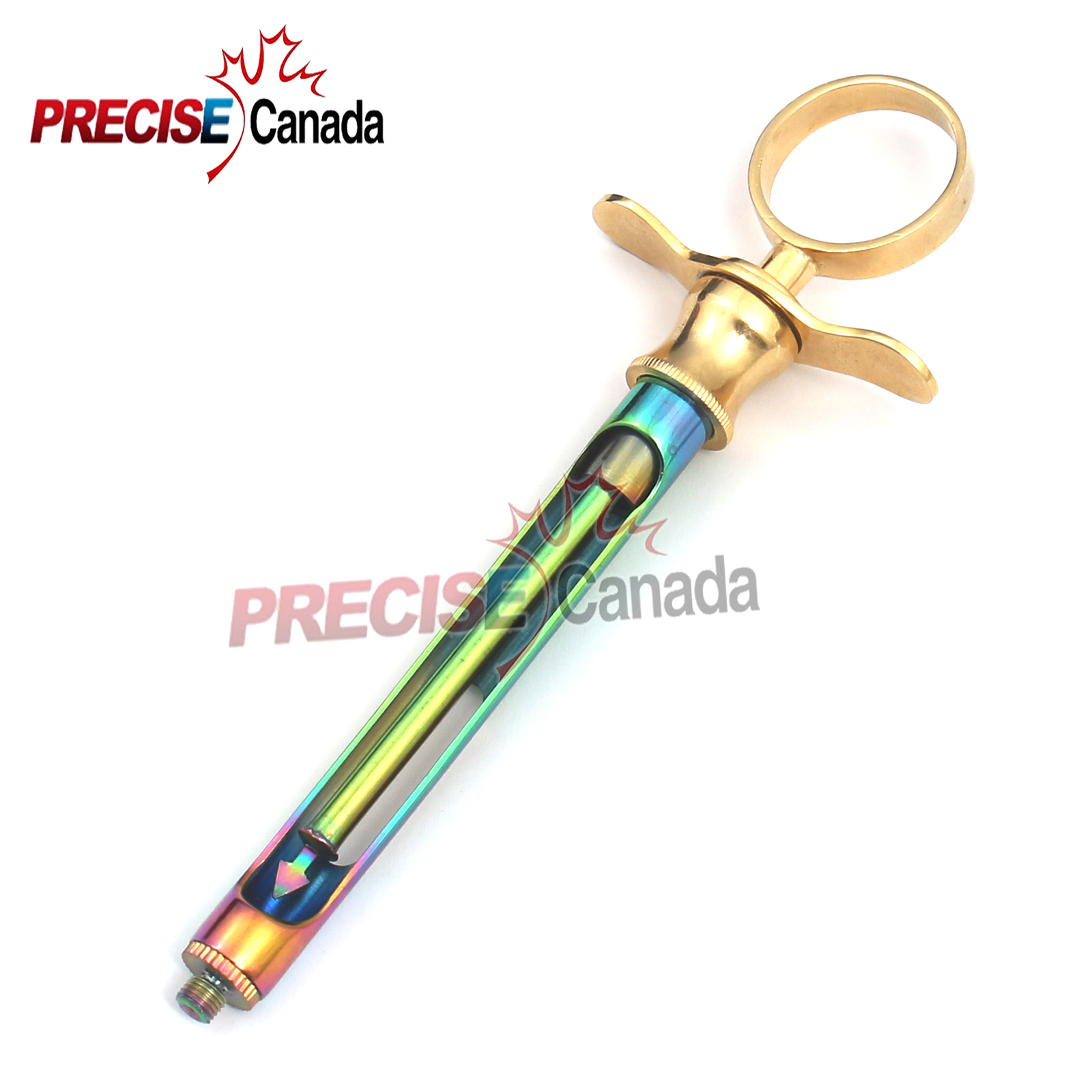 ASPIRATING SYRINGE CW TYPE 1.8ML MULTI AND GOLD PLATED DENTAL INSTURMENTS