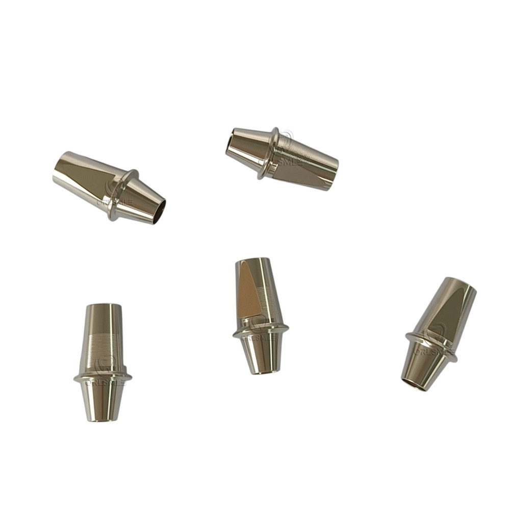 10 pcs Titanium digital ti base Ti-base Abutment CAD/CAM fit to Den-tium D4.5