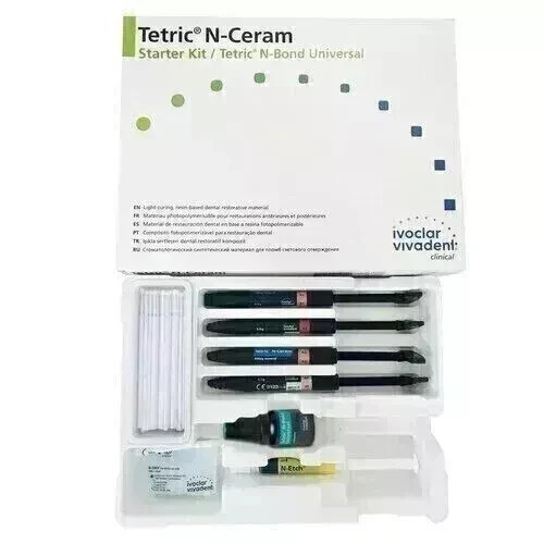 Dental Ivoclar Vivadent Tetric N Ceram Intro Pack Composite Material FreeShip