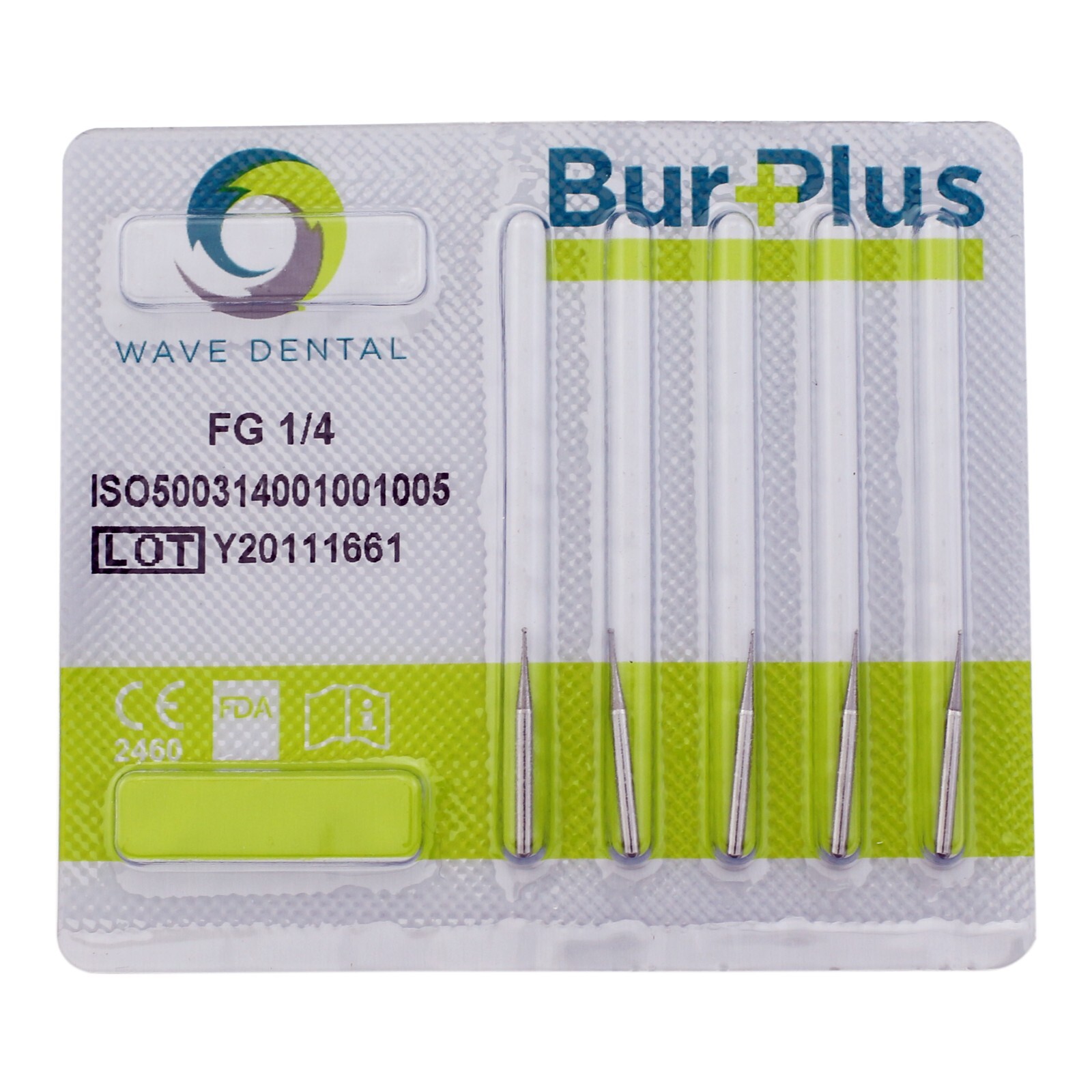 Wave Dental Carbide Bur Round Ball High Speed Friction Grip FG 1/4 1/2 2 4 6 8