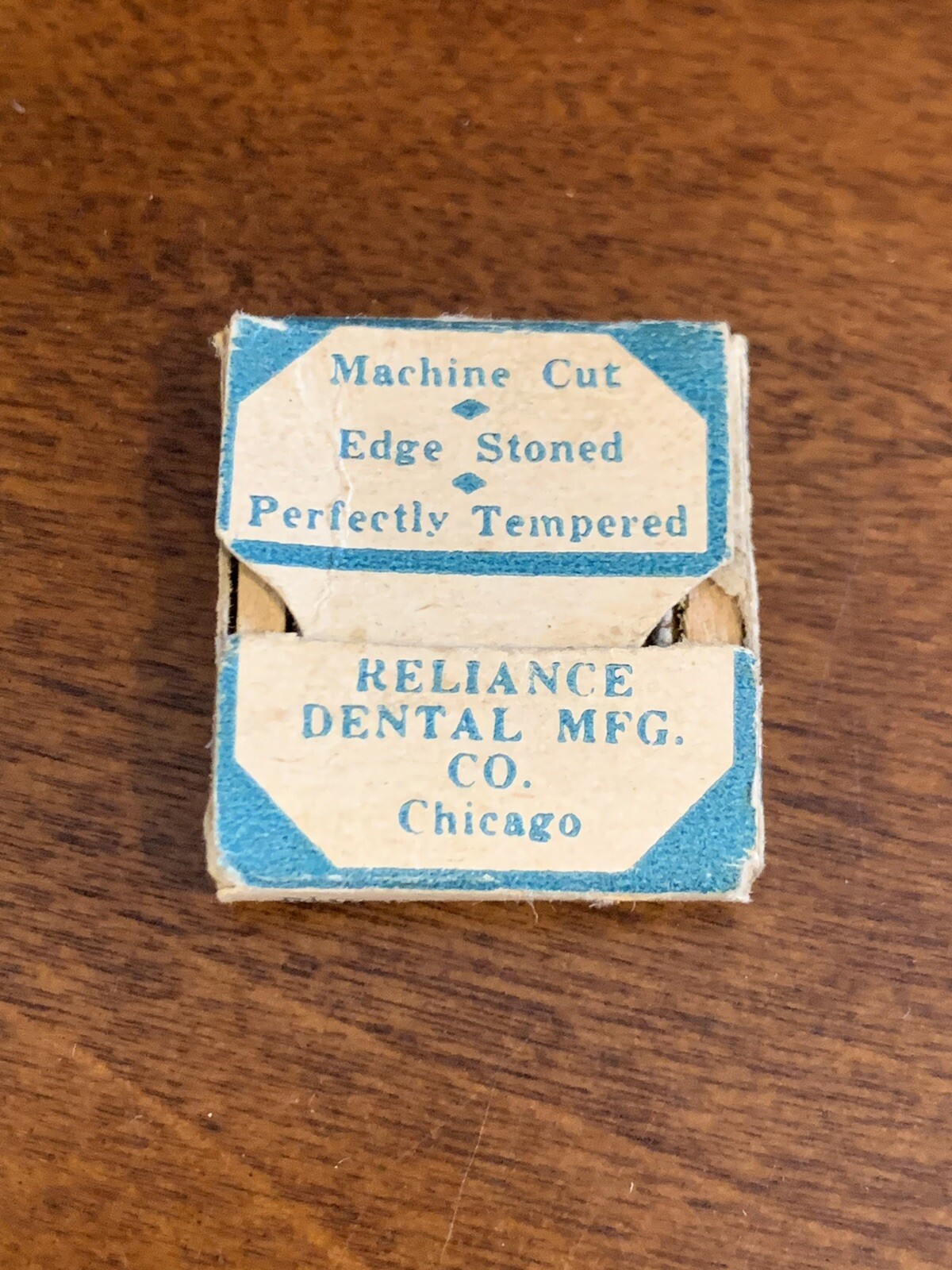 Vintage Reliance Blue Diamond Dental Burs