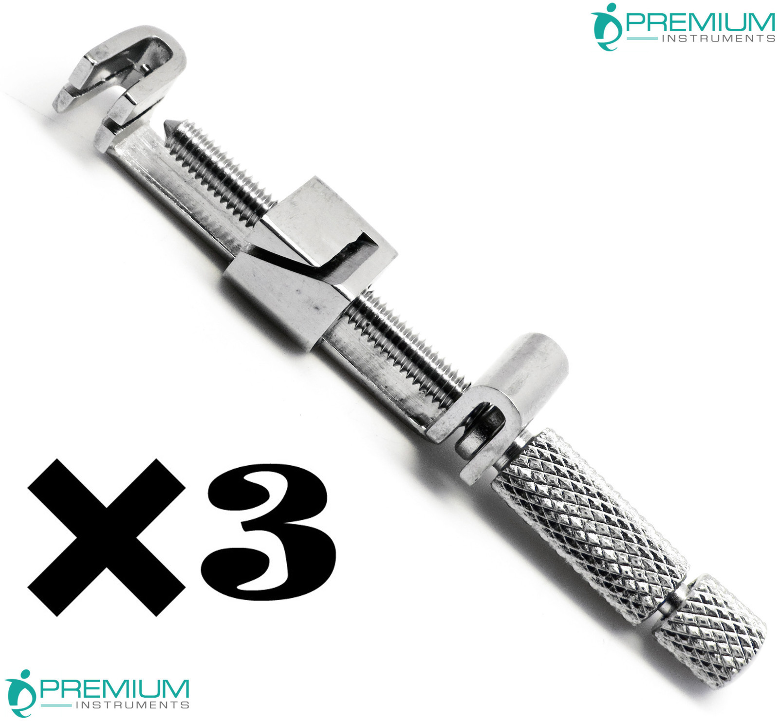 3× Dental Universal Tofflemire Matrix Band Straight Retainers Clip Instruments