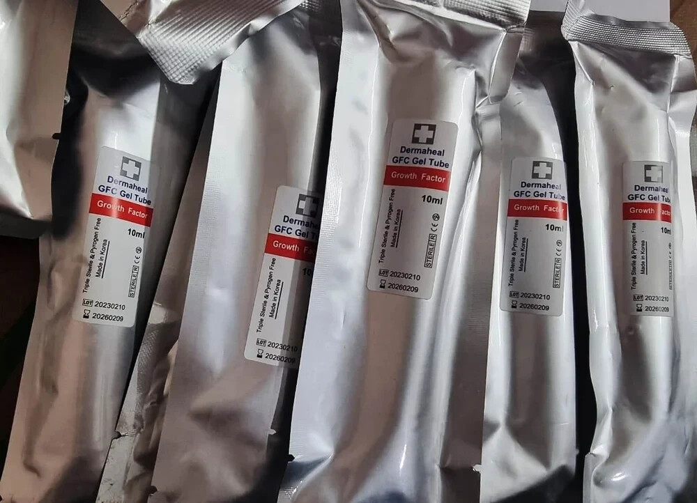 GFC(Growth Factor Concentrate) Gel PRP Tube , pack of 100 Pieces