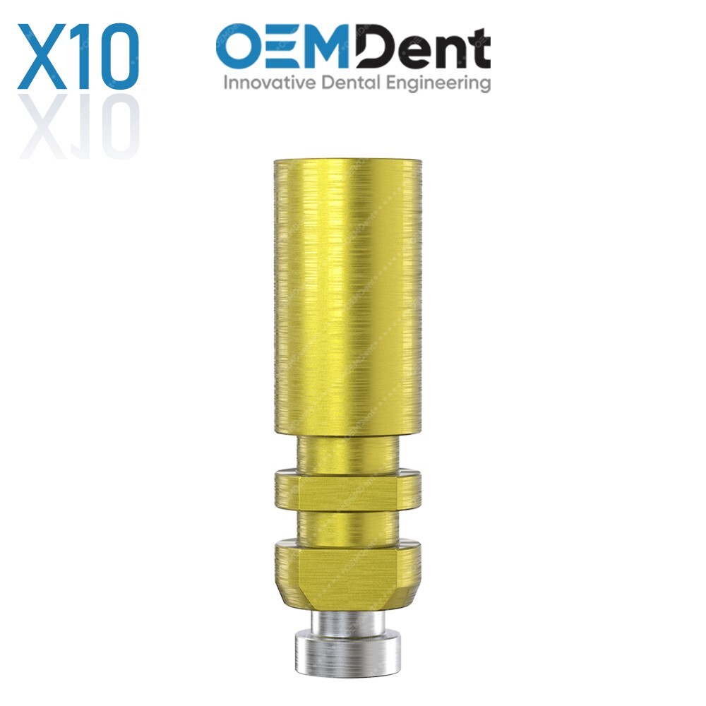 X10 Digital Analog Ø4.3/Ø5.0 RP NobelActive®️ Conical Compatible Dental Replica