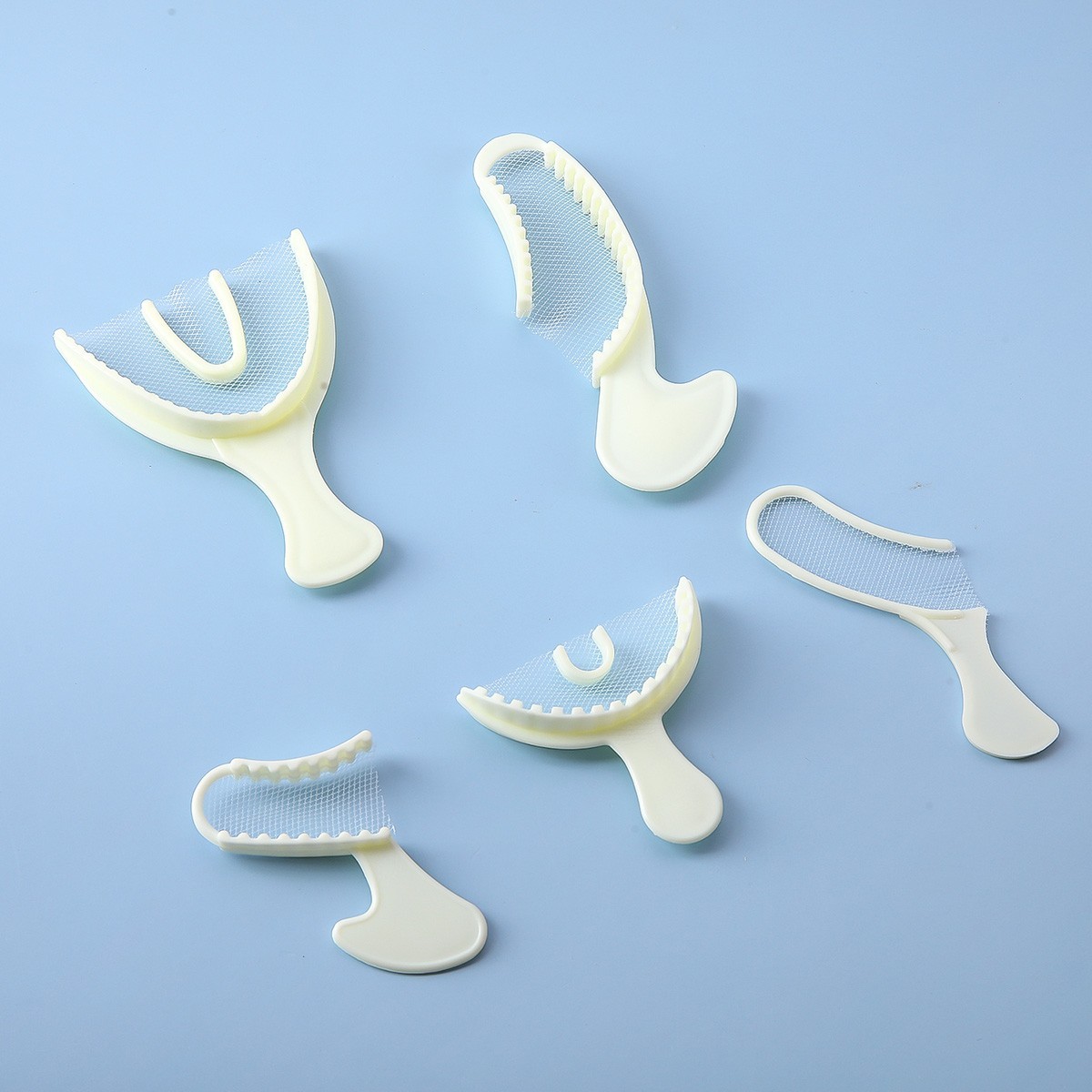 30 Pcs Dental Disposable Impression Bite Registration Trays Triple P/Q/S/A/F