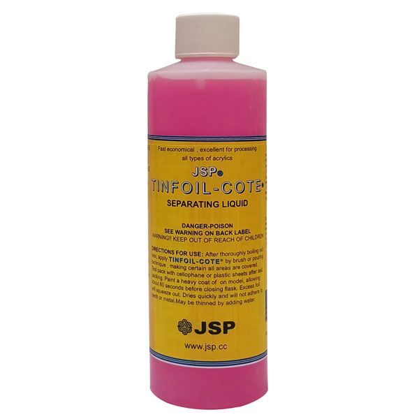 TinFoil-Cote Separating Liquid 8 oz Bottle – Clean & Easy Separation