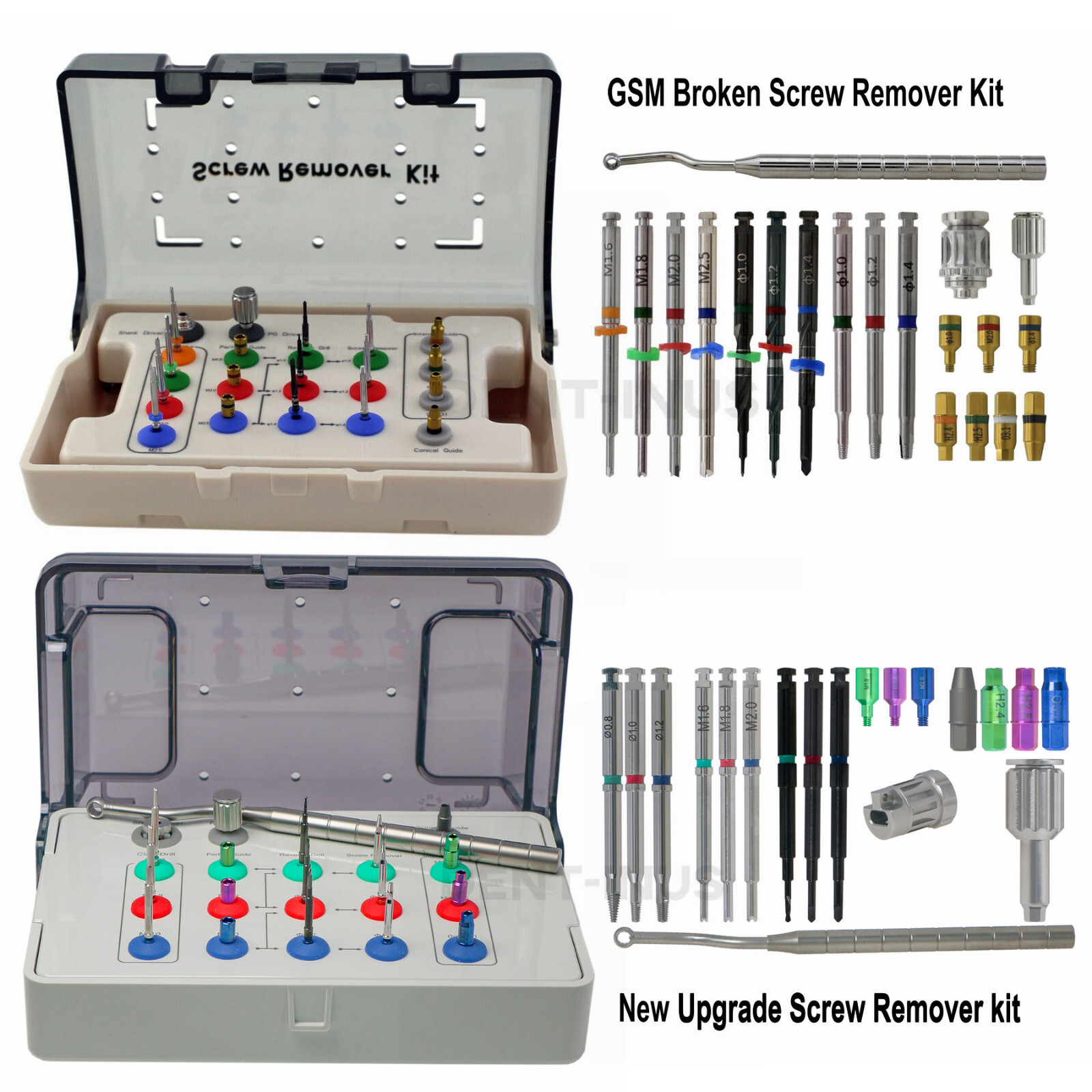 Universal Dental Implant Screw Removal Kits Screw Drivers Autoclavable Tool