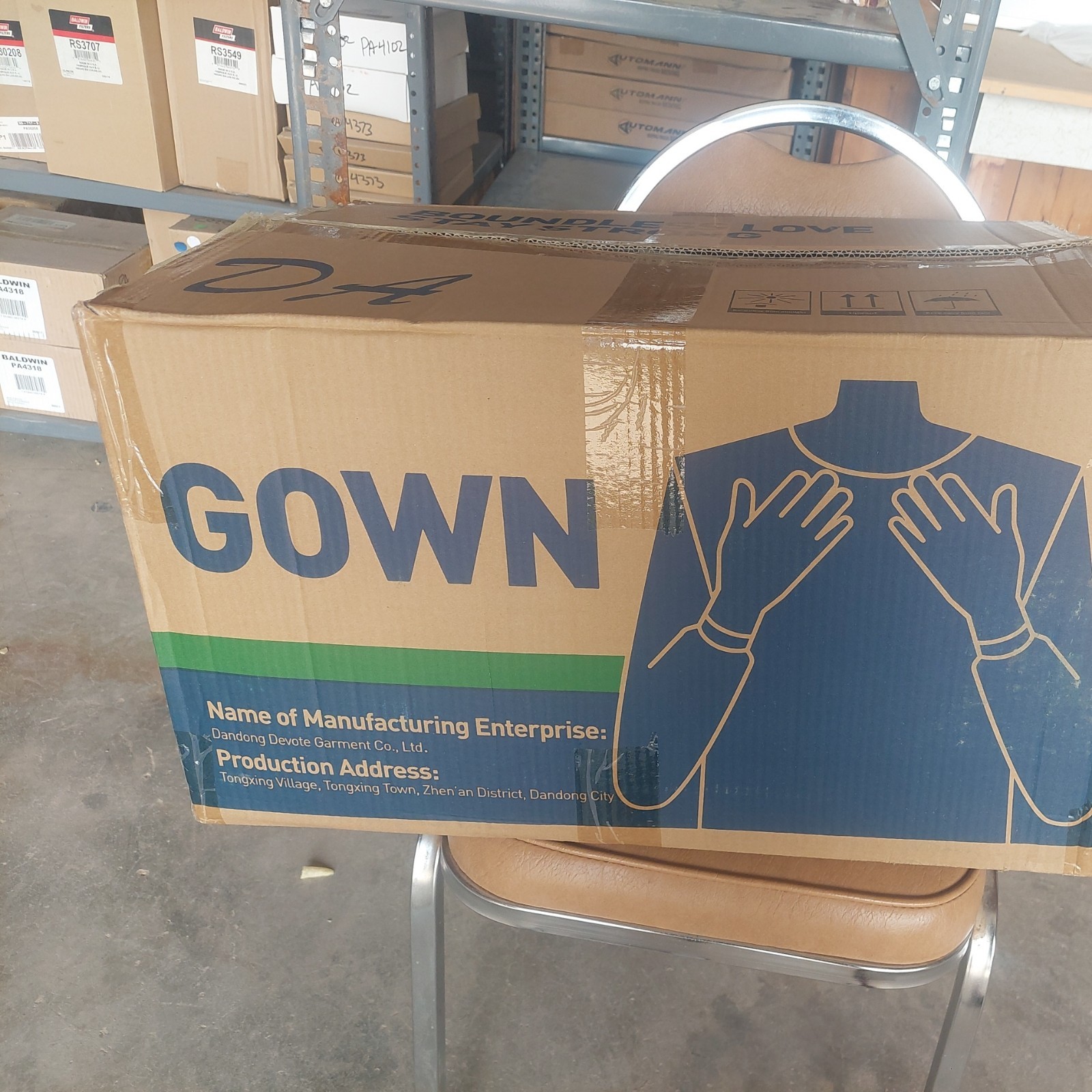 Isolation Gown Size 180 (10pcs)