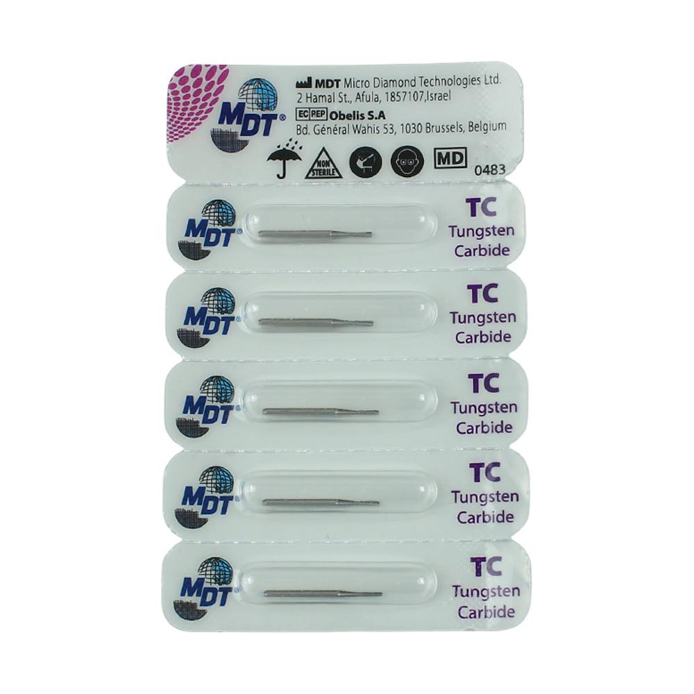 Dental MDT Amalgam Prep FG Tungsten Carbide Burs Ø0.8mmX2.7mm 200k RPM 234
