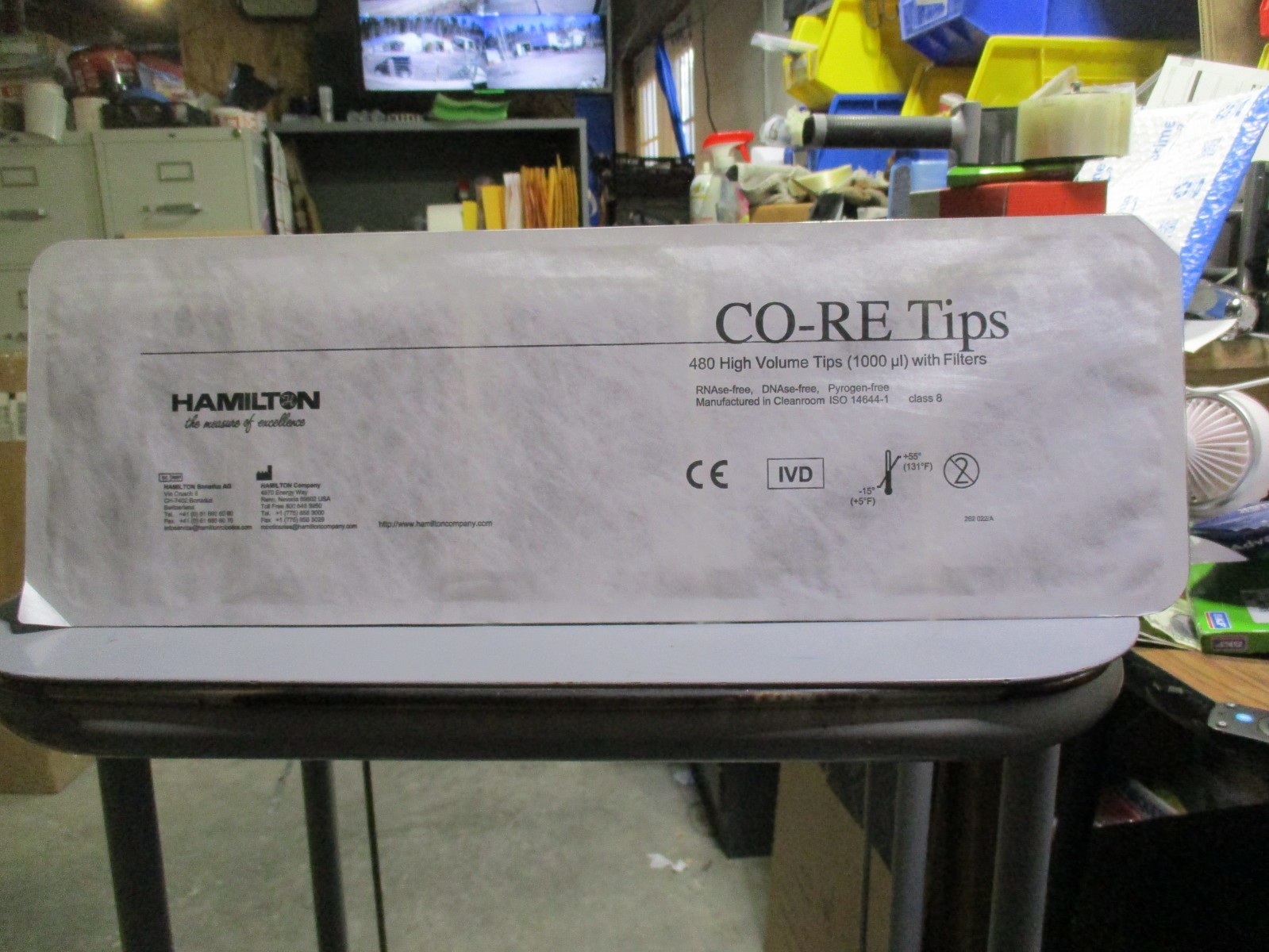 Hamilton Co-RE Tips 480 High Volume Tips 1000ul with Filters