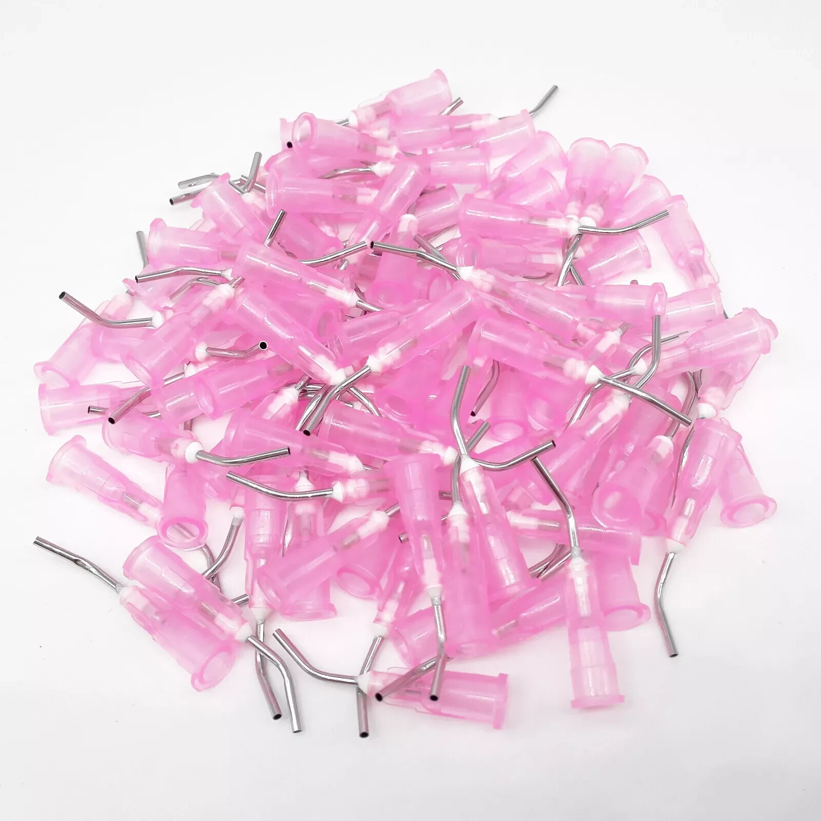 Dental Prebent Needle Acid Etch Flow Tip for Irrigation Dispensing Syringe Tips