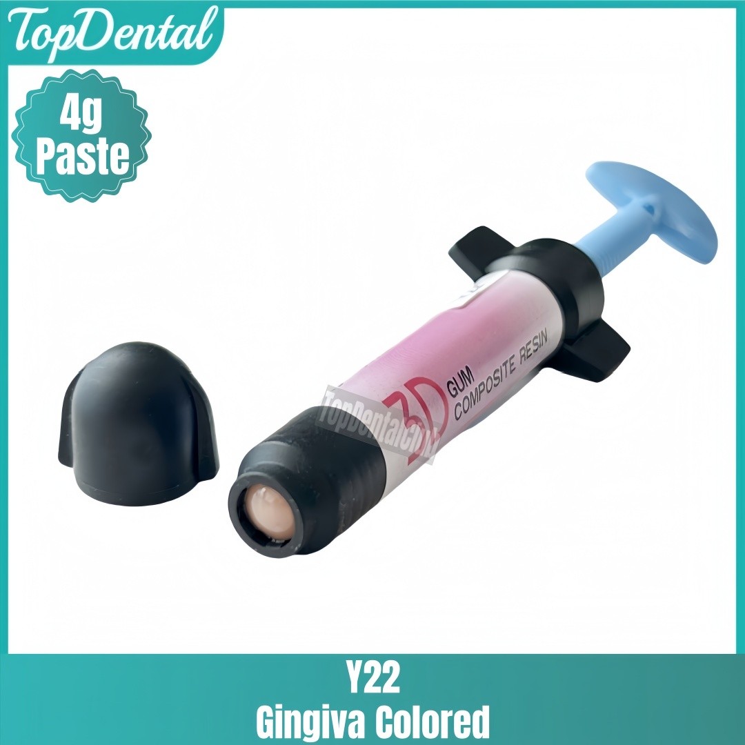 Gingiva Colored Dental 3D Gum Composite Resin Gingiva Aesthetic Pink Resin 4g