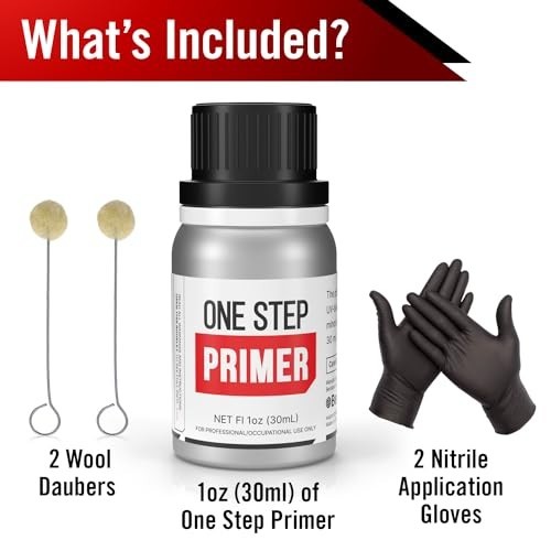 Windshield Primer for Replacement – Fast Drying, UV Resistant, Adhesion Promoter