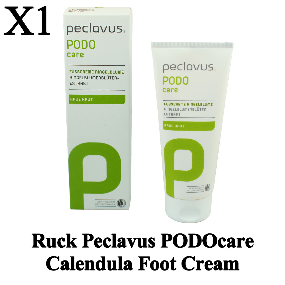 Ruck Peclavus PODOcare Calendula Foot Cream Vegan Skin Pedicure 30/100/500ml