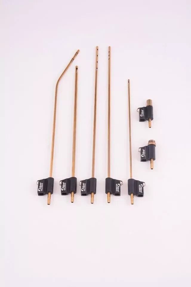 Liposuction Micro Air Reusable Cannulas 7 Pieces 3mm/4mm/5mm Cannula Set