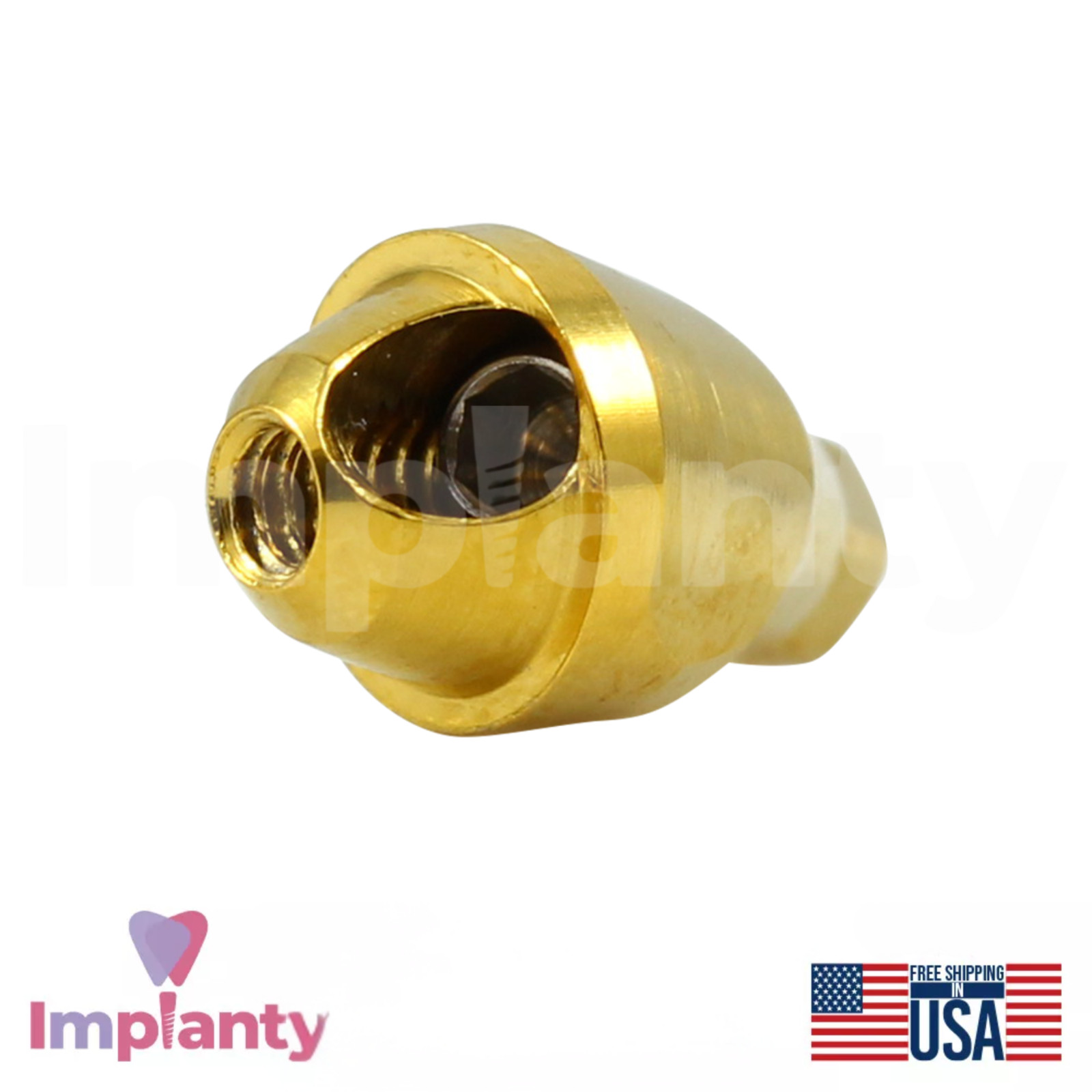 5x Angled 30° Multi Unit 1.6 Conical Connection NP Hex 2.25mm Dental Tool