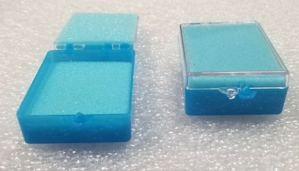 500 of 2 inch Blue Dental Lab Crown Boxes With Foam. NEW !!!