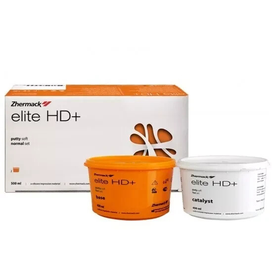 Elite HD+ Putty Soft Normal Set Impress. Material (2x250ml) #C203000 Exp:2027-05