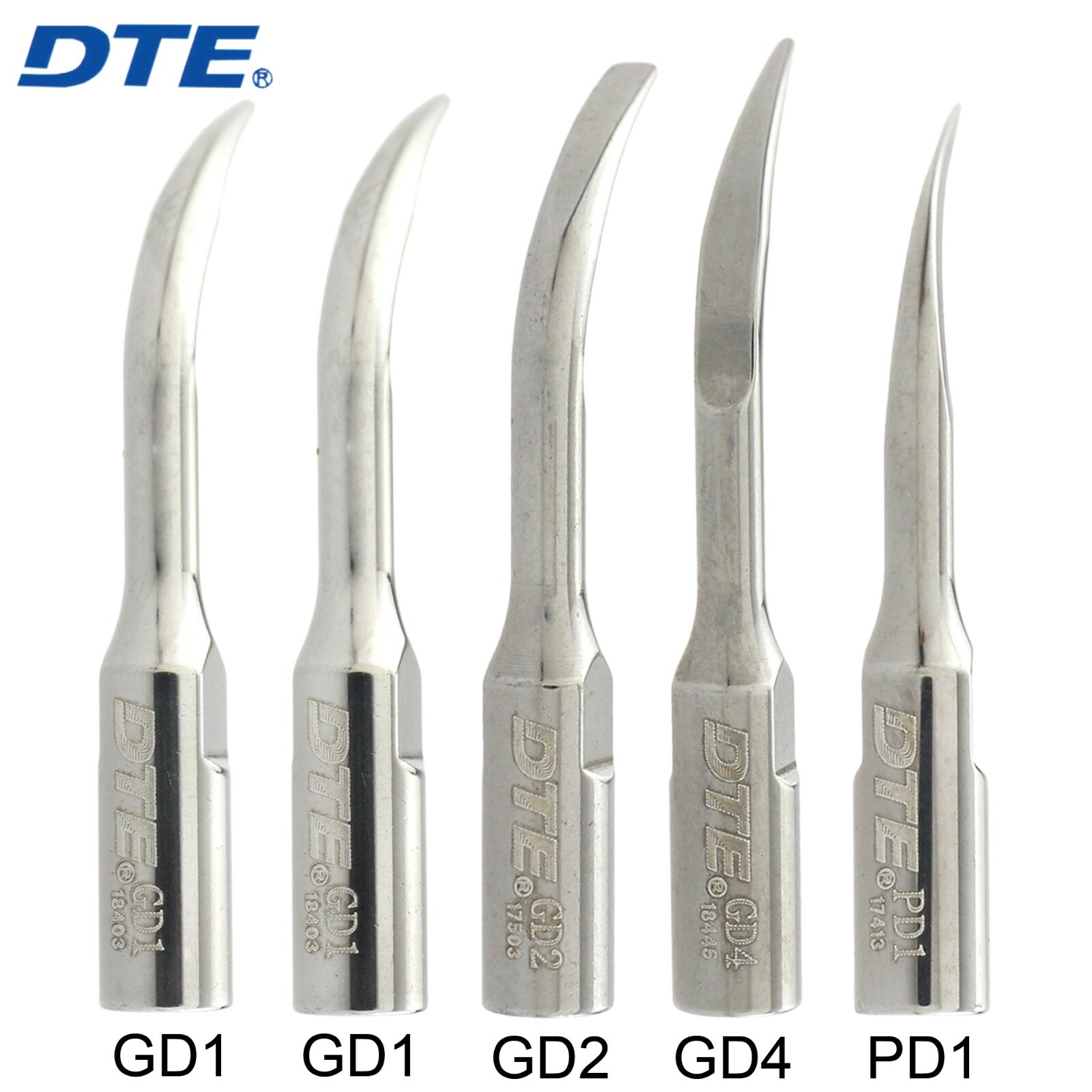 Woodpecker DTE Dental Ultrasonic Scaler Tips Kit Perio Scaling Satelec Acteon