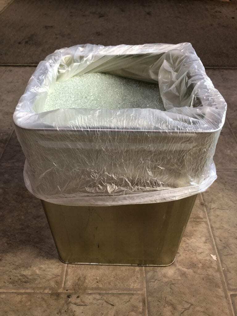 Norstone 2.5 mm Soda Lime Glass Beads Ball Grinding Media 55 Lbs.