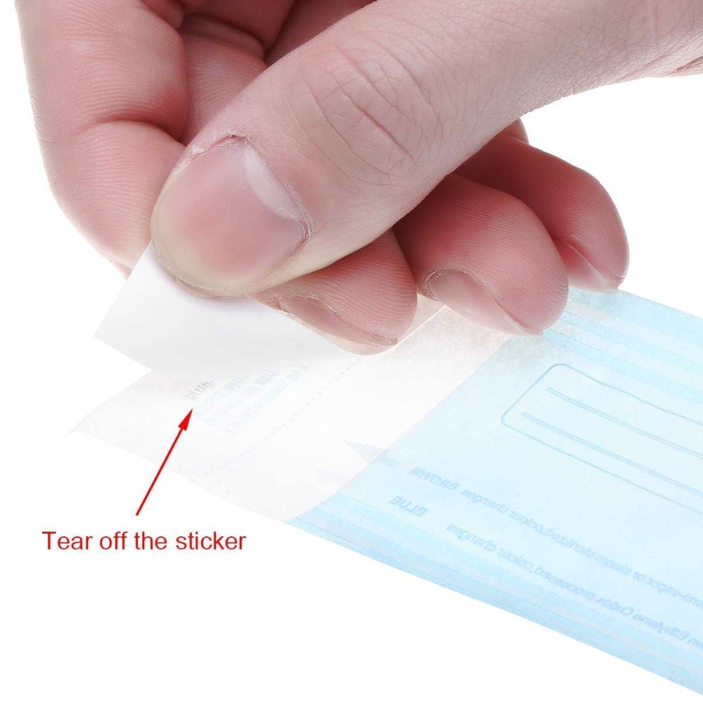 Self Sealing Sterilization Pouches Dental Medical Self Seal Pouch Bag Sterile