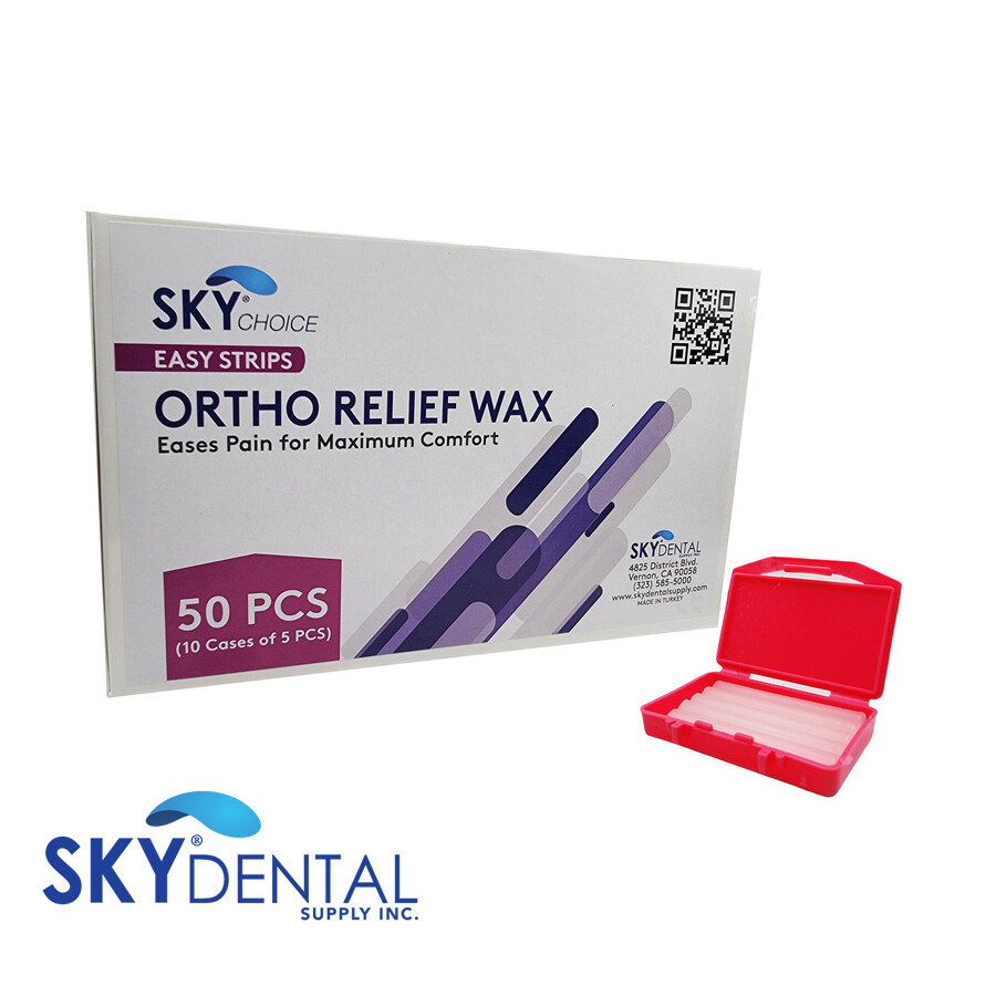 Ortho Wax for Braces Relief Different Scent Dental Orthodontic Irritation 50/pk