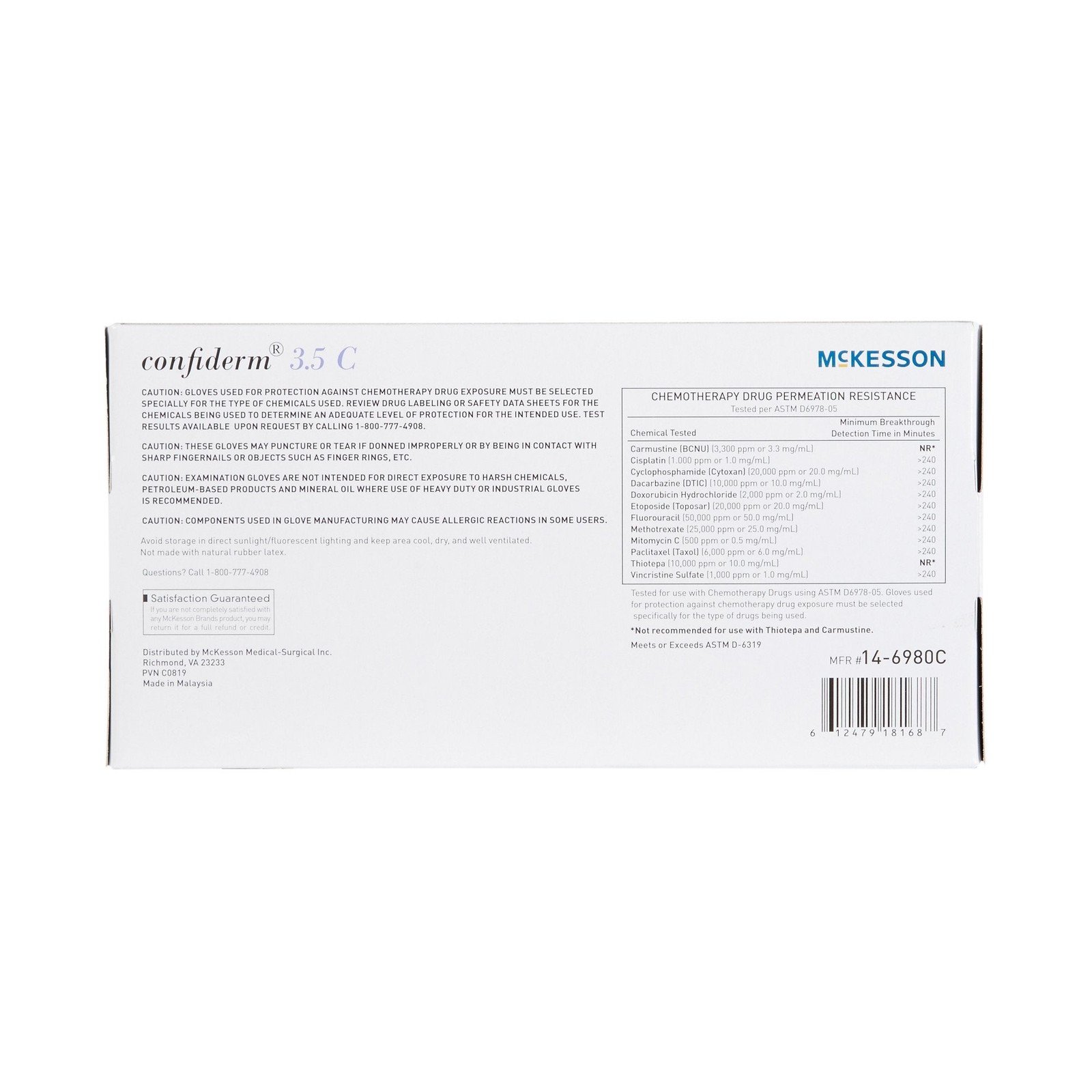 X-LARGE McKesson Nitrile Exam Gloves – CASE 10 BOXES OF 108 GLOVES