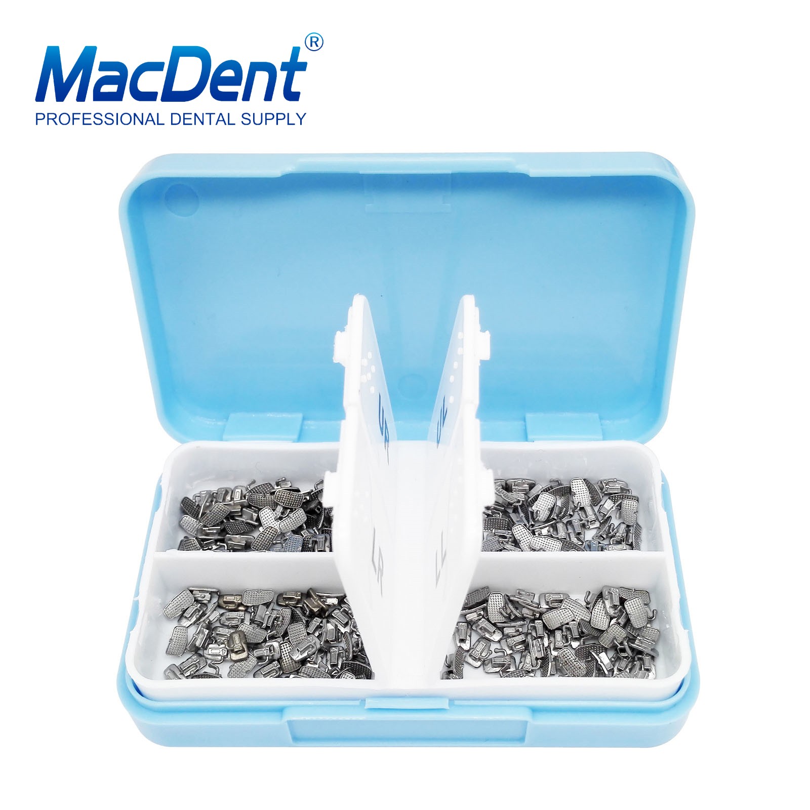 50Set Dental Orthodontic Buccal Tube 1st 2nd Molar Tube Roth MBT 022/018 MacDent