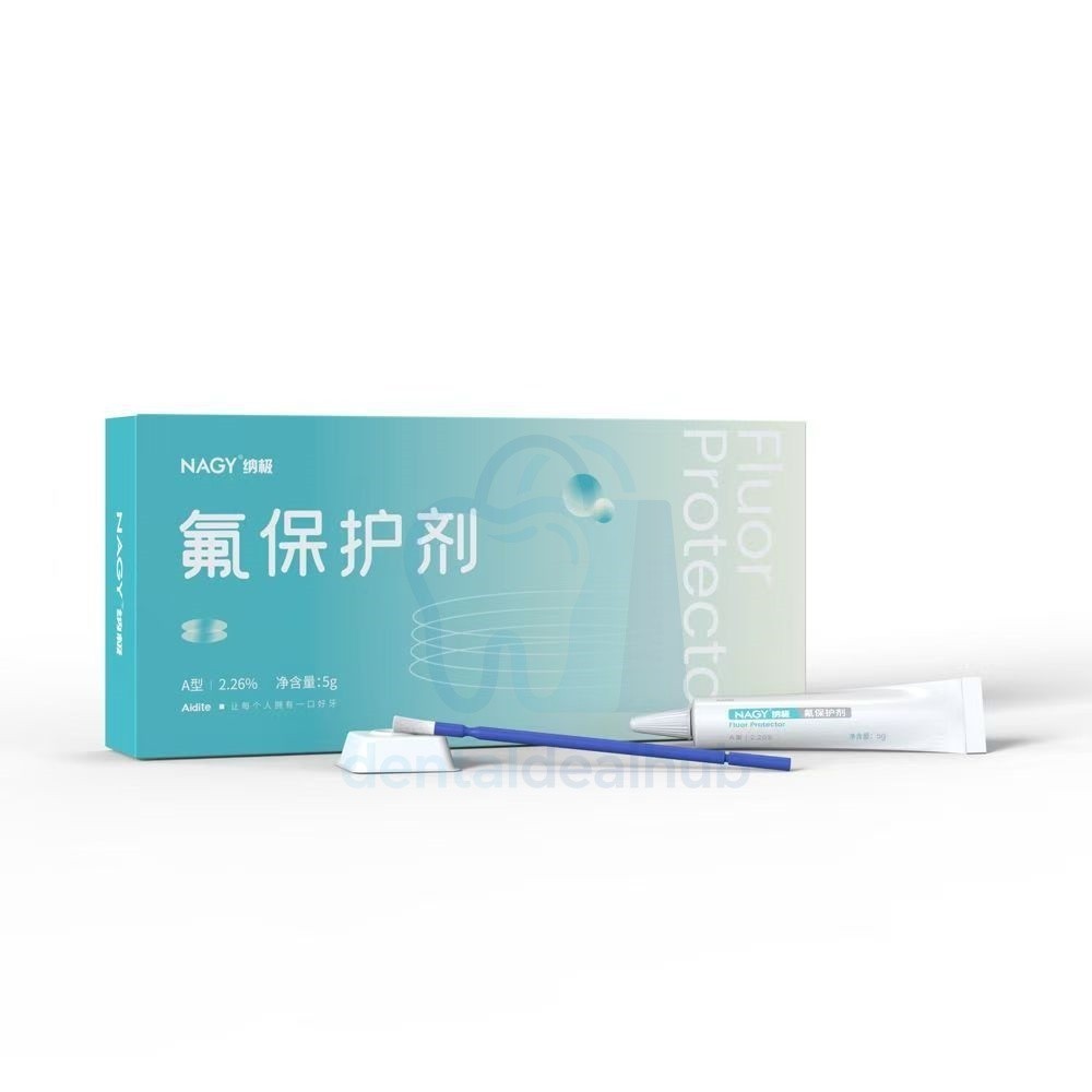 NAGY Fluor Protector Type A/C Fluoride Varnish Caries Prevention 0.4g/10g/3ml