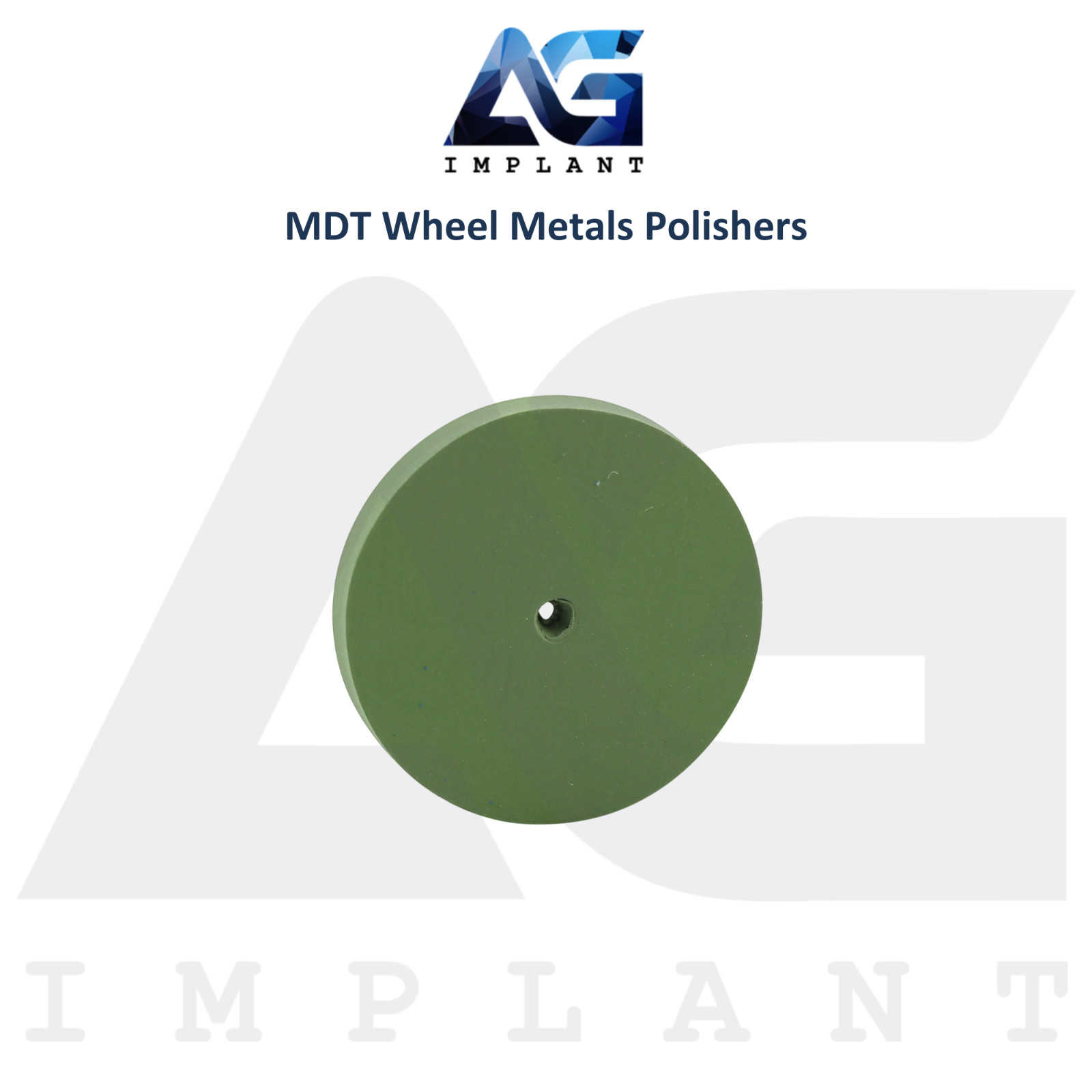MDT Dental Wheel Metals Polishers 20pcs Refining Large Areas Restorations