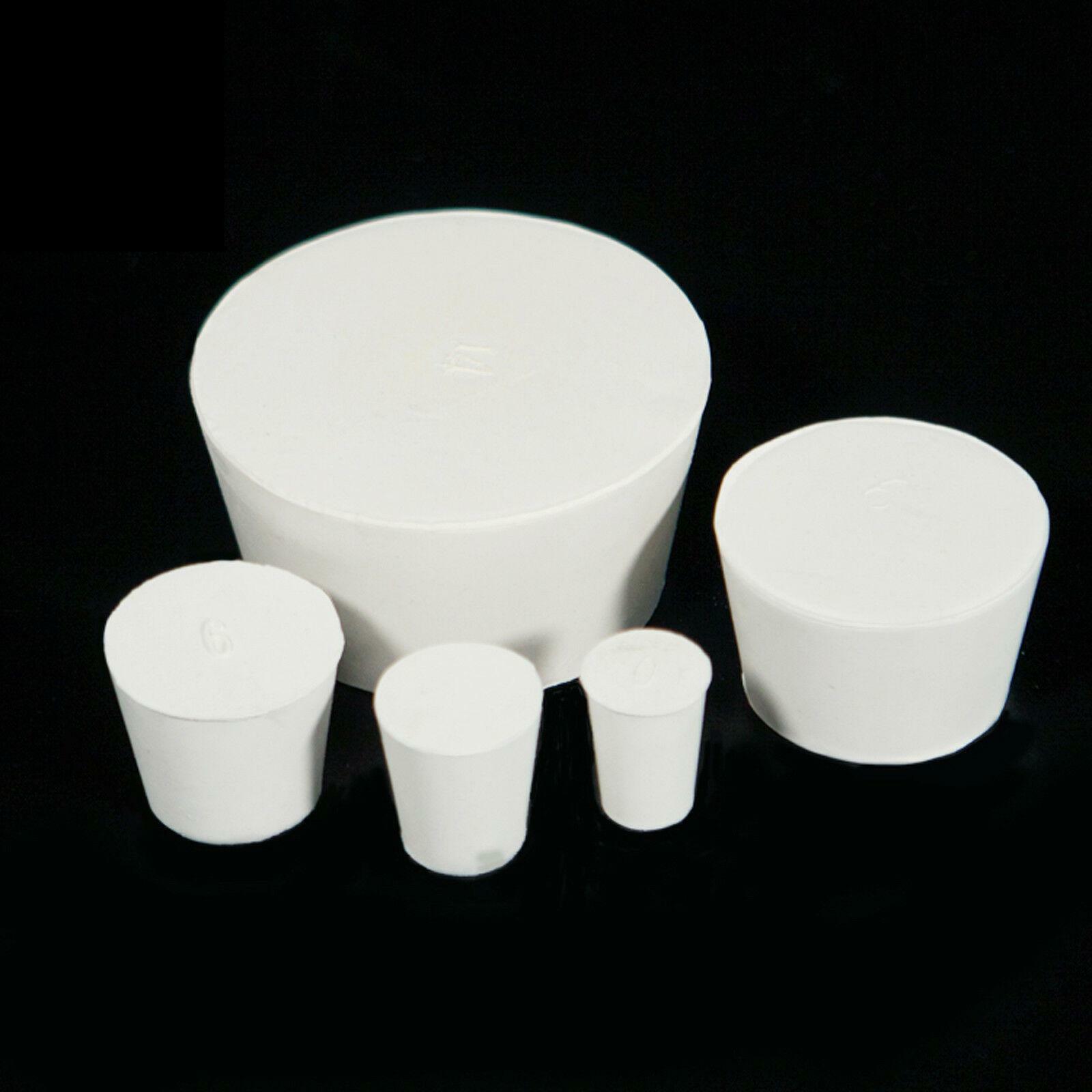 1pcs 20# 93*120mm White rubber plug, test tube plug rubber plug sealing plug