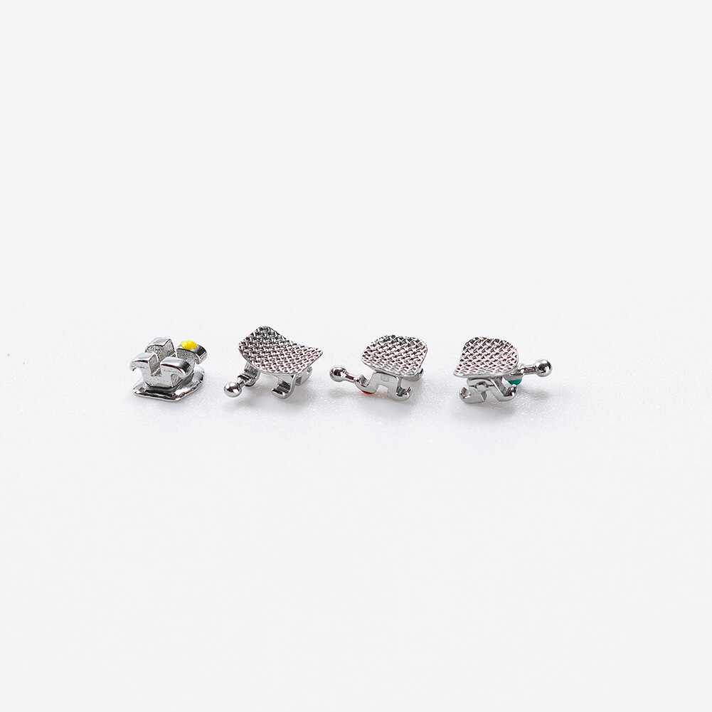 5Kits Easyinsmile Dental Orthodontic Metal Brackets Roth/MBT .022 hook 345 USA