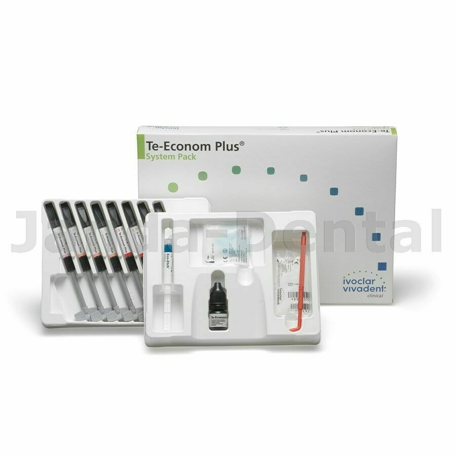 Ivoclar Te-Econom Plus System Pack Light-Cure Radiopaque Resin Composite Kit