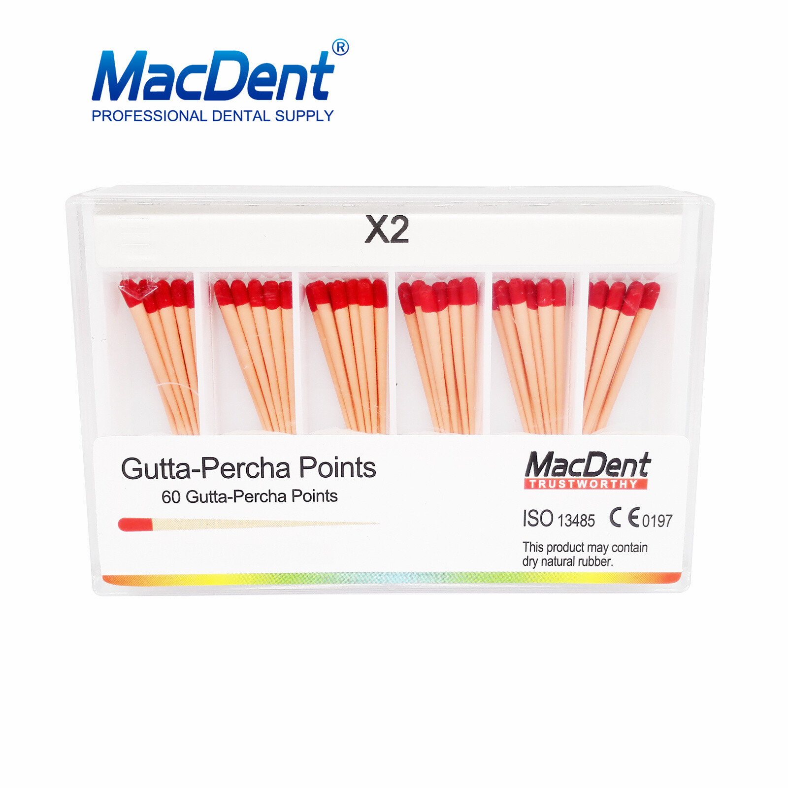 Dental MacDent Obturation Taper Next Gutta Percha Points Endo Root Canal X1-X3