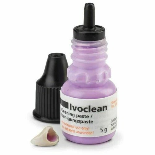 Ivoclar IVOCLEAN Solution for Porcelain Ceramic Zirconium Crowns Veneer 5g Pack